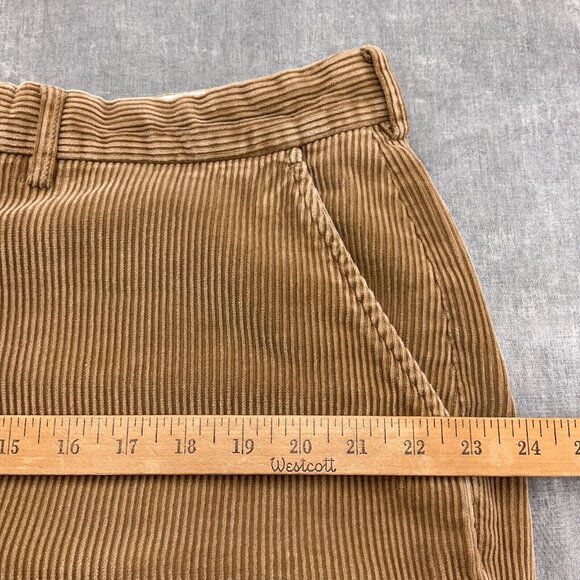 Polo Ralph Lauren Pants Men‎ 38W x 30L Brown Corduroy Cotton Chino Classic VTG - Picture 6 of 13